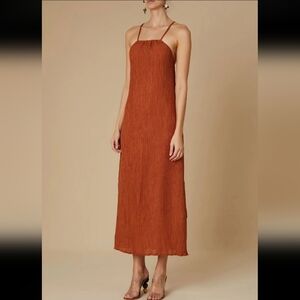 Savannah Morrow Che Dress in Papaya